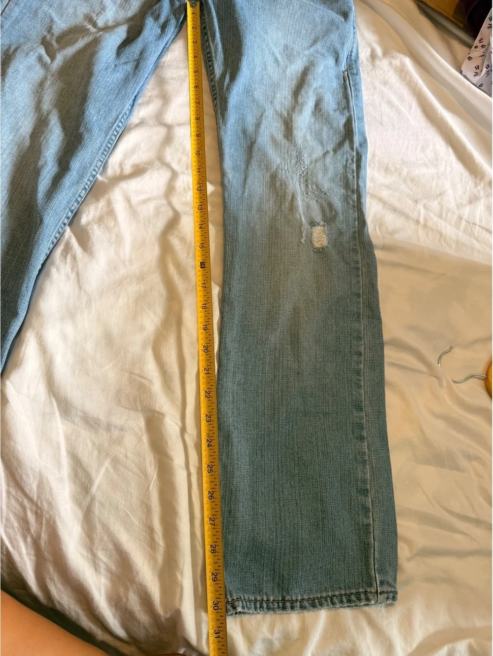 Levi’s vintage straight 539 denim jeans 100% organic cotton 30 x 32